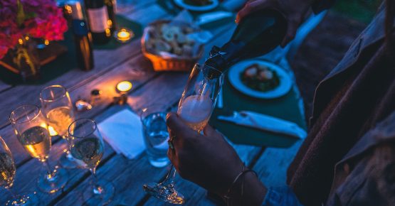 cena al chiar di luna